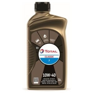 1 LT / LITRO OLIO MOTORE AUTO 10W40 TOTAL CLASSIC 7 SINTETICO - BENZINA / DIESEL