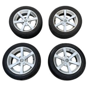 SET 4X RUOTA CERCHIO IN LEGA SMART FORTWO 451 2008 - A4514010302 / A4514010602