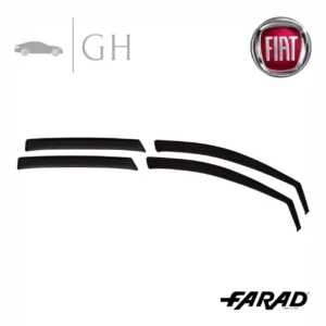 FARAD - SET 4 DEFLETTORI ARIA ANTIVENTO / ANTIPIOGGIA FUME' FIAT SEDICI 2010 - 1-17.007