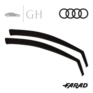 FARAD - SET 2 DEFLETTORI ARIA ANTIVENTO / ANTIPIOGGIA FUME' AUDI A5 B10 2025 - 1-12.755