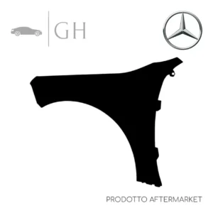 PARAFANGO ANTERIORE SINISTRO IN ALLUMINIO MERCEDES CLASSE A W177 (IV) 2020 - A1778810500