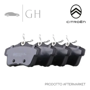 LPR - KIT PASTIGLIE / PATTINI / PASTICCHE FRENO POSTERIORI CITROEN C4 (II) - 05P1567