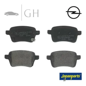 JAPANPARTS - KIT PASTIGLIE / PATTINI / PASTICCHE FRENO POST. OPEL ADAM M13 - PP0209AF