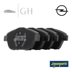 JAPANPARTS - KIT PASTIGLIE / PATTINI / PASTICCHE FRENO ANT OPEL CORSA F - PA0608AF