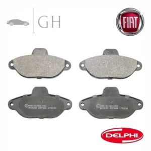 DELPHI - KIT PASTIGLIE / PATTINI / PASTICCHE FRENO ANT FIAT 500 (312) 1.2 B - LP851