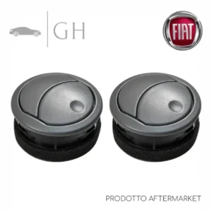 SET 2 BOCCHETTE / DIFFUSORI PRESE ARIA ABITACOLO FIAT PANDA 169 (II) - 735362554
