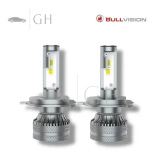 BULL VISION - KIT COPPIA LAMPADE H4 LED 6000K CAMBUS FARI / PROIETTORI AUTO MOTO